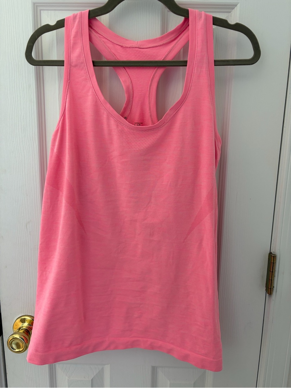 VSX Neon Pink Racerback Tank Top